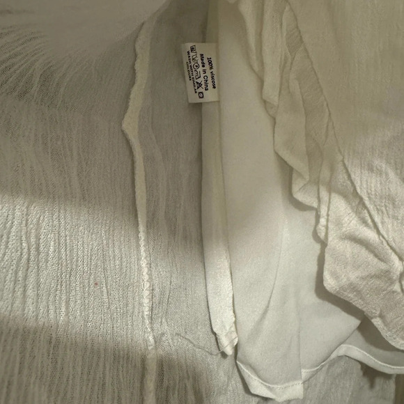 Yoins your inspiration white sun dress wedding lined zipper ruffles strappy USXL - Picture 2 of 7